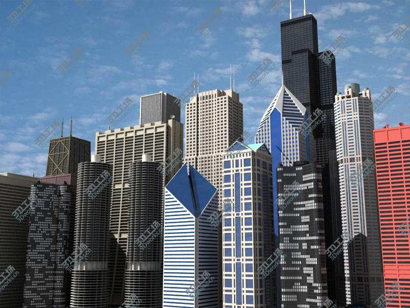 images/goods_img/2021040234/Chicago skyscrapers vol 3/1.jpg